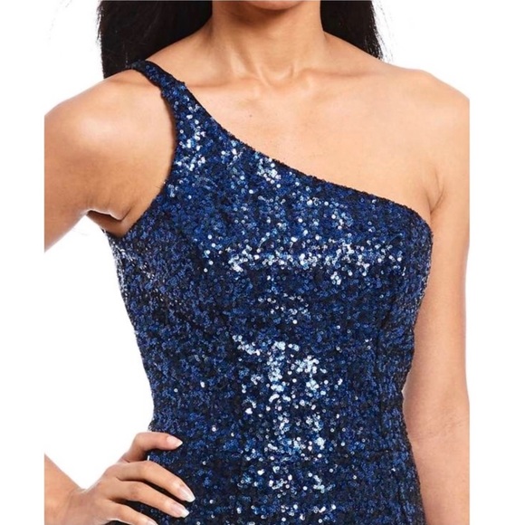 NEW DRESS THE POPULATION SEQUIN DRESS - Picture 3 of 8